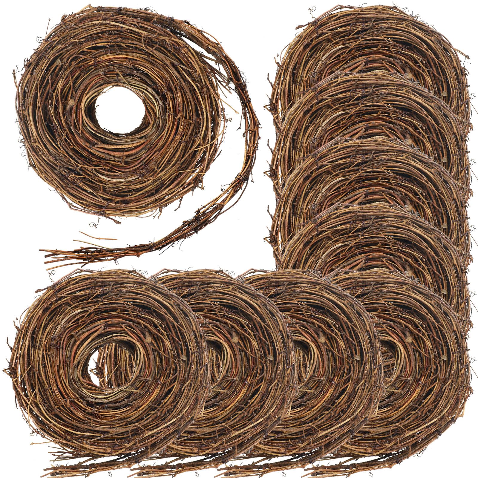 Amazon.com: Janinka 9 Pcs 15 Feet Grapevine Garland Natural